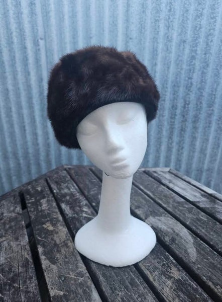 Fabulous Vintage Black Pillbox Hat Carousel 1
