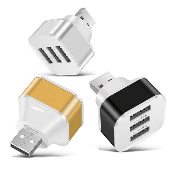 Car USB Charging Extender 2.0 3-port Extended USB Splitter With Indicator Li Carousel 2