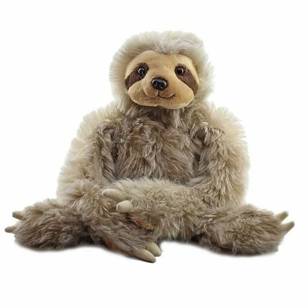 ~ ~Hanging Two Toed SLOTH Plush Animal Soft Toy 30 & 56cms Small & Large ELKA Carousel 1
