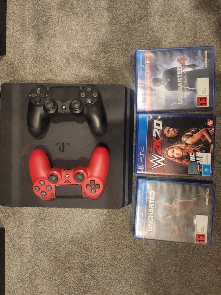 PlayStation 4 Slim 500GB Console + Controller + Games Carousel 1
