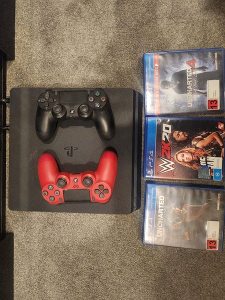 PlayStation 4 Slim 500GB Console + Controller + Games Carousel 2