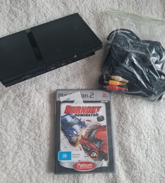 Playstation 2 Console With Controller & Game Carousel 1