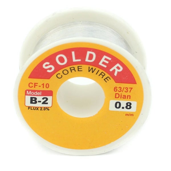 Solder Wire 0.8mm 63/37 Tin Lead Solder Carousel 1