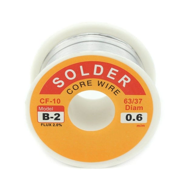 Solder Wire 0.6mm 63/37 Tin Lead Solder Carousel 4