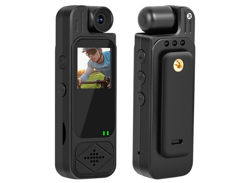 1080P Portable Body Camera with 180 Degree Rotating Lens Mini FHD Video Recorder Carousel 2