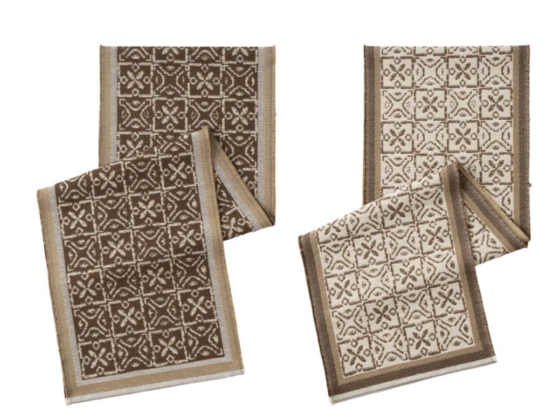 Heavy Rustic Table Runner Imitation Linen Braided Macrame Table Runner L Carousel 2