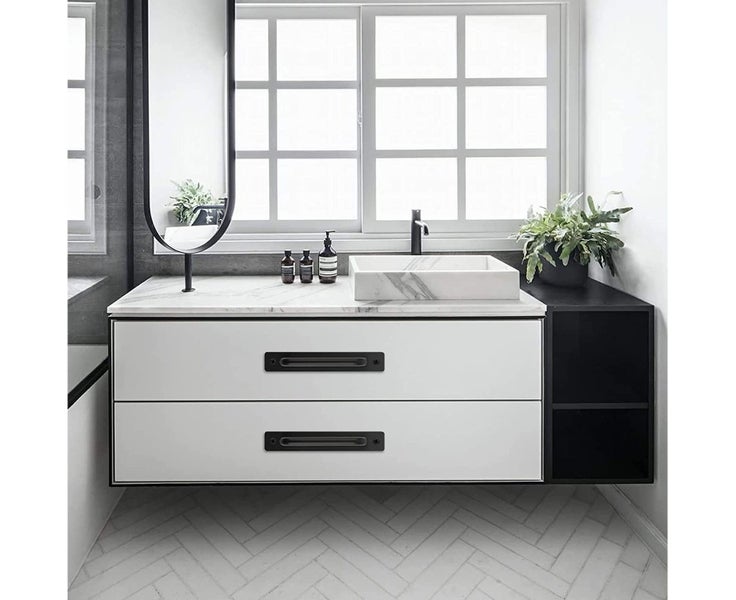Set ofSliding Door Handles Black Door Handle Matte Black Kitchen Cabinet Carousel 5