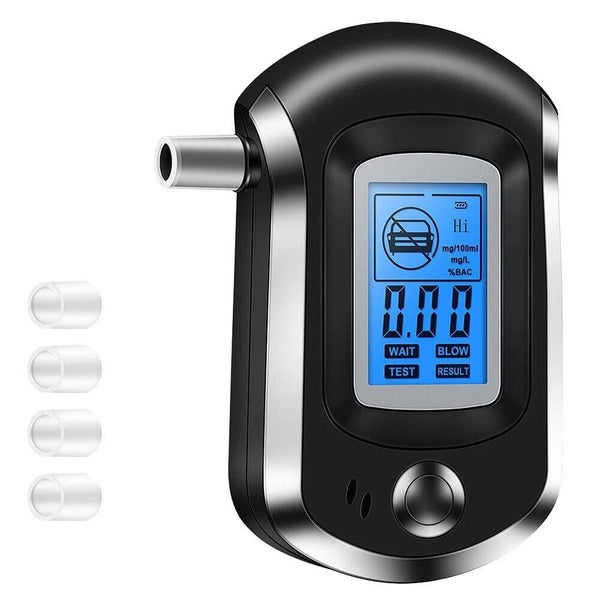 New Digital Breath Alcohol Tester Mini Professional Police AT6000 Alcohol Tester Carousel 1