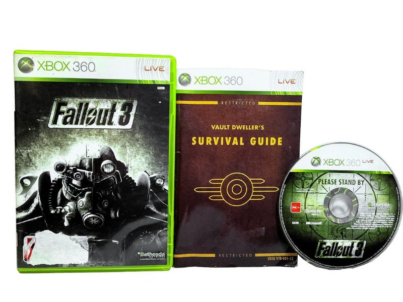 FALLOUT 3 (XBox 360) *COMPLETE* Carousel 2