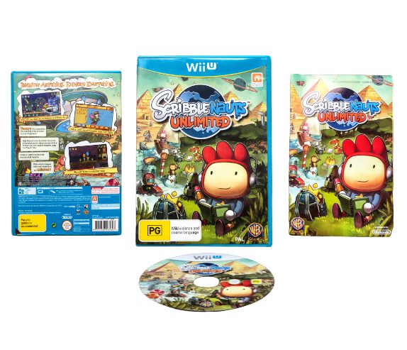Scribblenauts Unlimited (Wii U) *MINT COMPLETE* Carousel 1