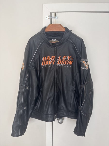HARLEY DAVIDSON LEATHER JACKET ( Genuine ) Carousel 1