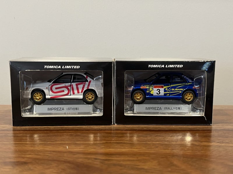 SUBARU IMPREZA 2 Model(STi, Rally) 1/64 TOMICA LIMITED #827 Carousel 1