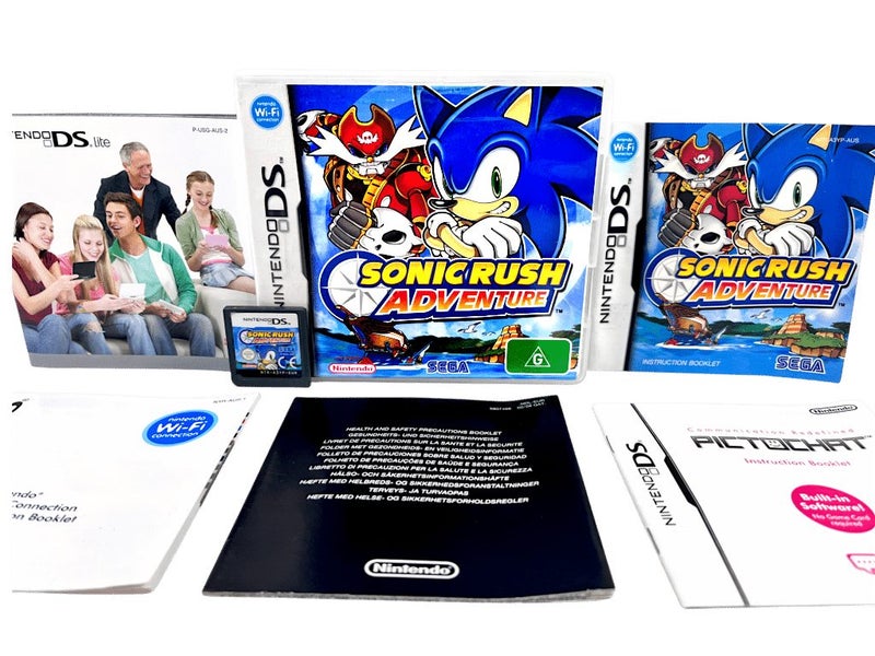 SONIC RUSH ADVENTURE (NDS) *COMPLETE* Carousel 1