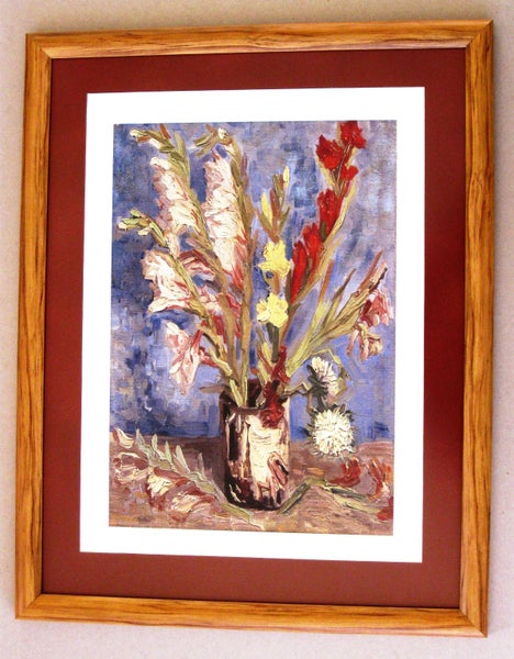 Framed Canvas Print by Vincent van Gogh Carousel 1
