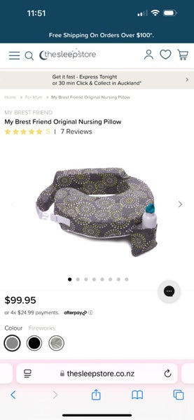 My Brest Friend Original Nursing Pillow- Fireworks Carousel 2