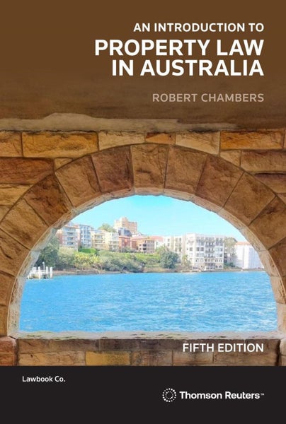 An Introduction to Property Law in Australia by Robert Chambers - Paperback Carousel 1