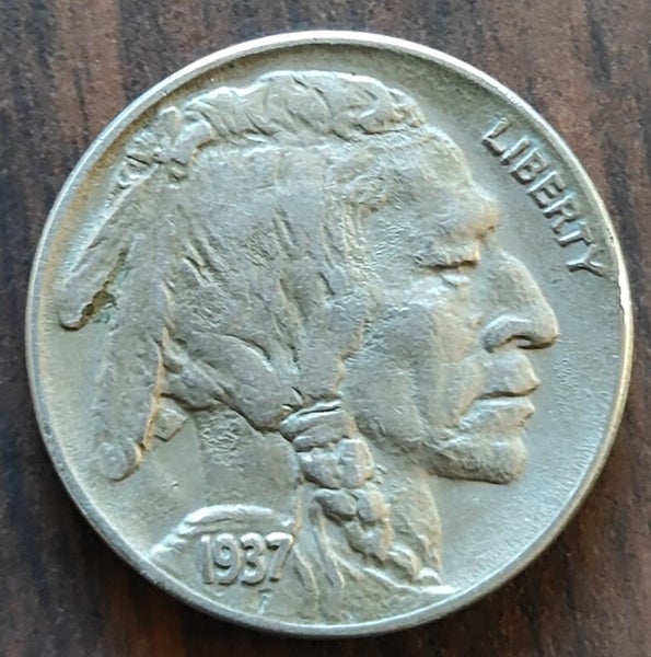 1937 D 3 Legged Buffalo Nickel ! High Grade ! $1 Reserve !!! Carousel 2