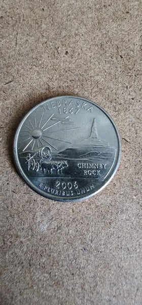 USA QUARTER DOLLAR 2006 X1. NEBraska Carousel 1