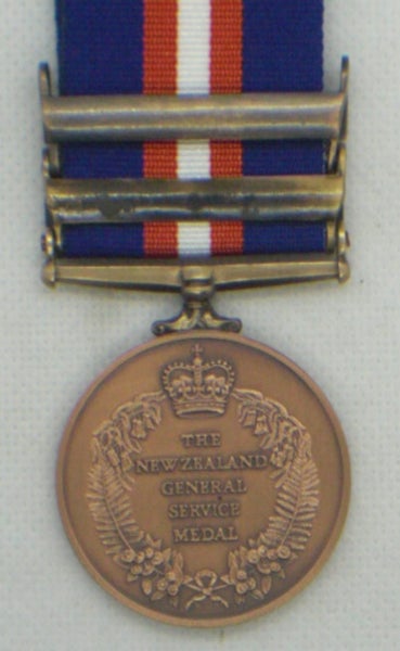 NZGSM (non-warlike) with two clasps Carousel 4
