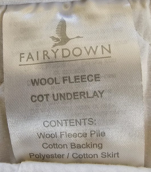 Grotime Cot Mattress and Fairy down wool rest Carousel 3