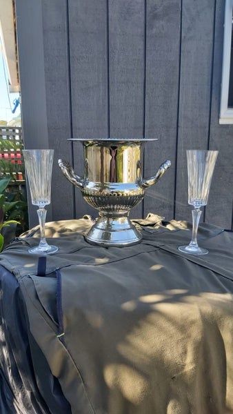 sliver plated champagne bucket Carousel 1