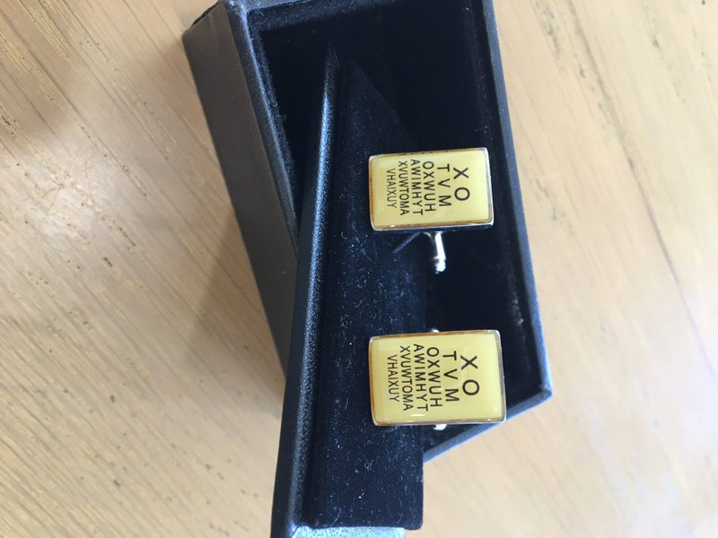 Eye Chart Cufflinks Carousel 1