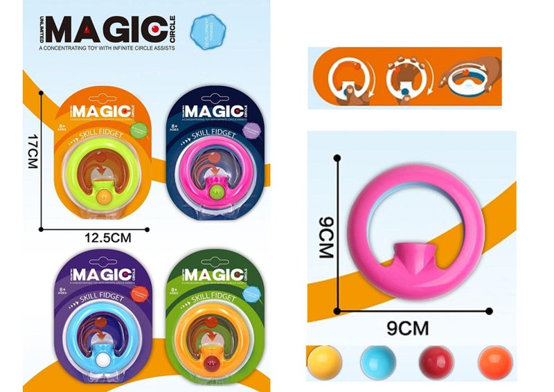 Magic Circle Fidget Toy Carousel 1