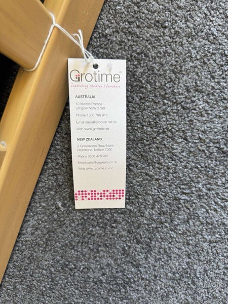 Grotime Space Saver Cot with Solid Ends62867851429379112