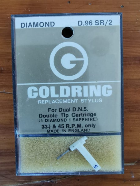 Brand New Goldring replacement stylus D.96 SR/2 Carousel 1