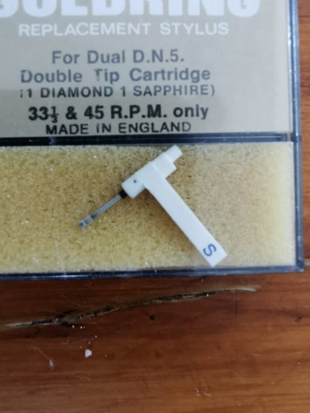 Brand New Goldring replacement stylus D.96 SR/2 Carousel 2