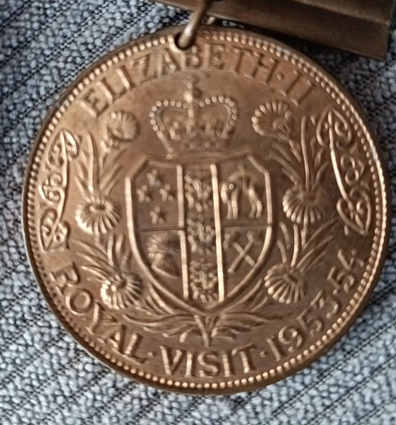 MEDAL: Royal Visit 1953-1954 Elizabeth II Carousel 1
