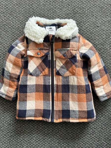 Checkered Wool Jacket 9-12m Carousel 1