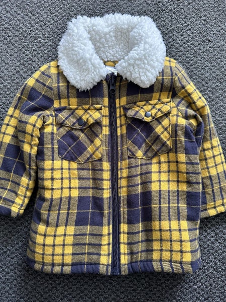 Checkered Wool Jacket 9-12m Carousel 1