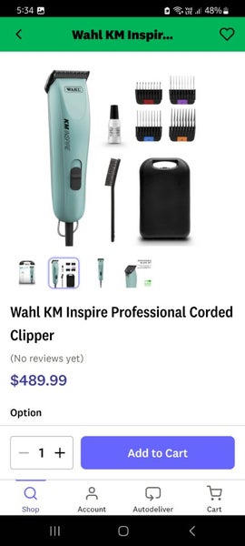 Wahl KM Inspire clippers Carousel 2