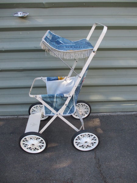 Old Dolls Pram Carousel 1