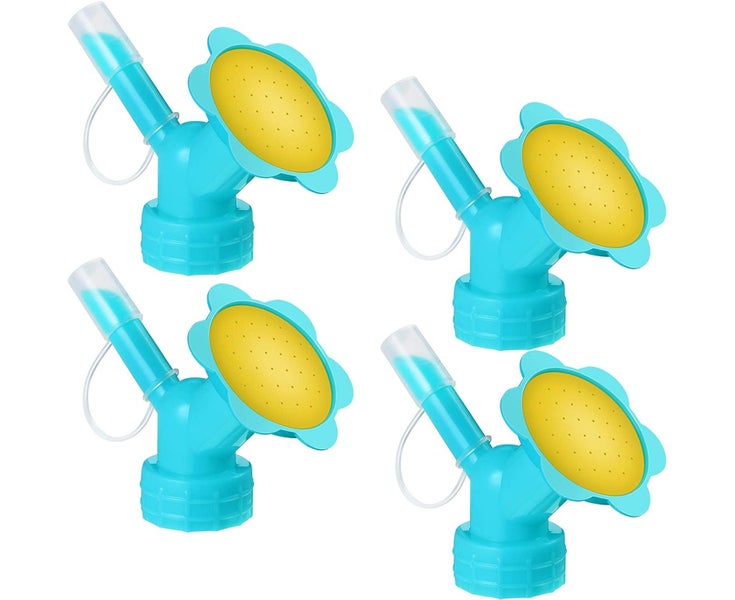 4 Pieces Aussie Bazaar Bottle Cap Sprinkler Bottle Watering Spout Plant Dual Carousel 1