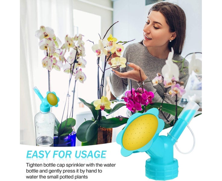 4 Pieces Aussie Bazaar Bottle Cap Sprinkler Bottle Watering Spout Plant Dual Carousel 5