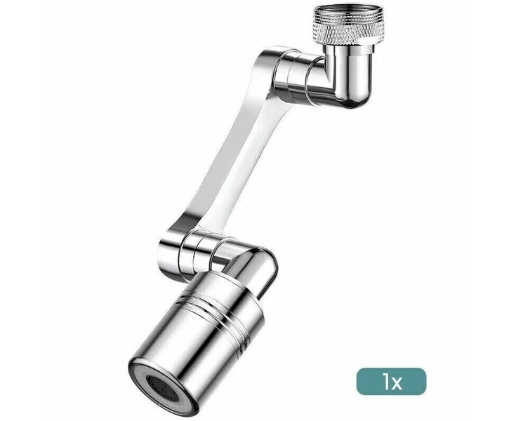 Extension Rotate Robotic Faucet Extender Arm Tap Universal 1080 Swivel Spra Carousel 1