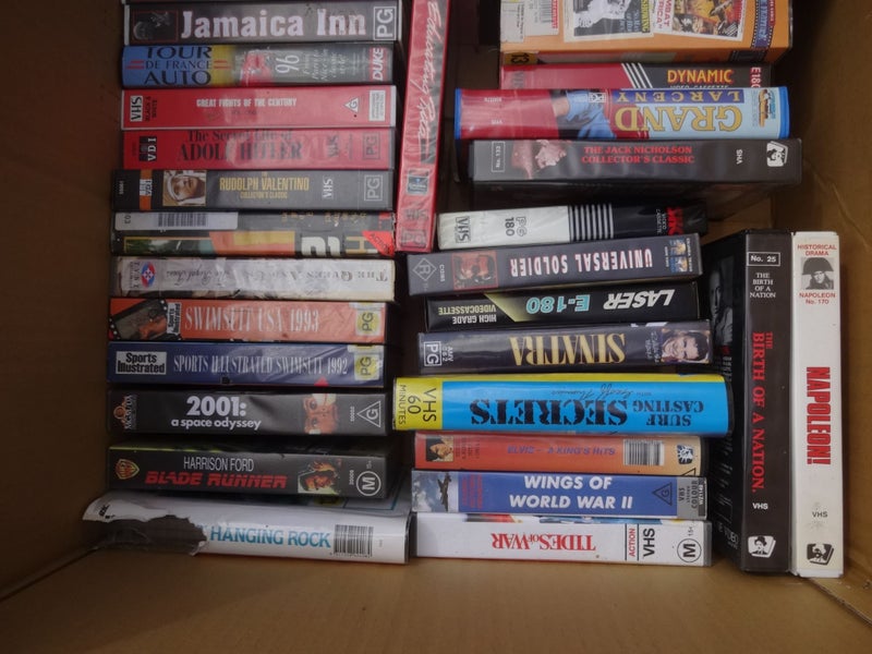 BULK VCR Cassette Tapes Carousel 3