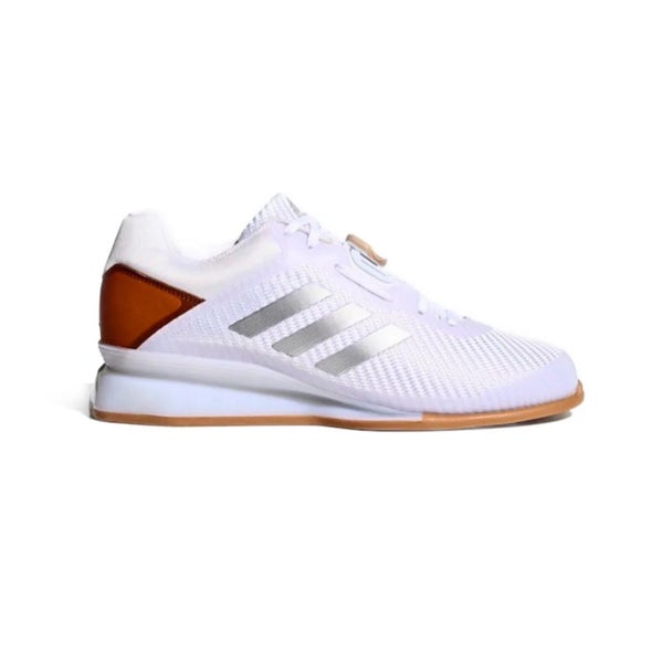 Adidas Leistung 16 II Weightlifting Shoes - White/Silver Metallic Carousel 2