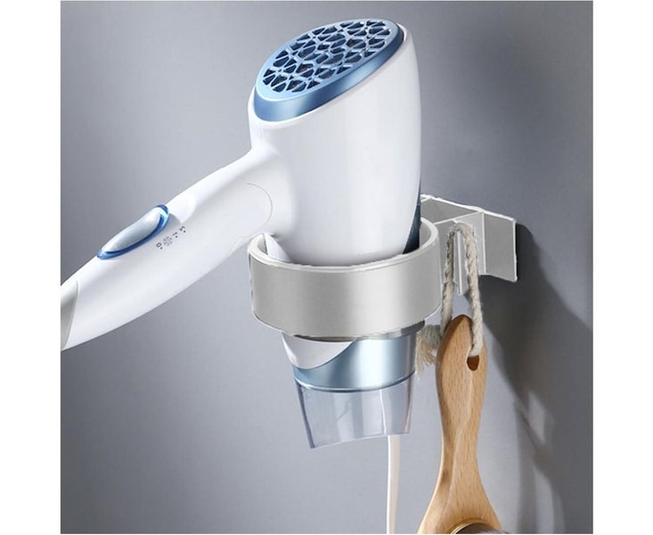 Bathroom Hair Dryer Holder with Water-Resistant Adhesive, Hair Care Tools H Carousel 8