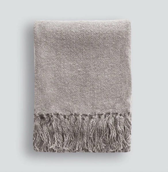 Mulberi Ollo Serenade Throw - Stone Grey • Carousel 6
