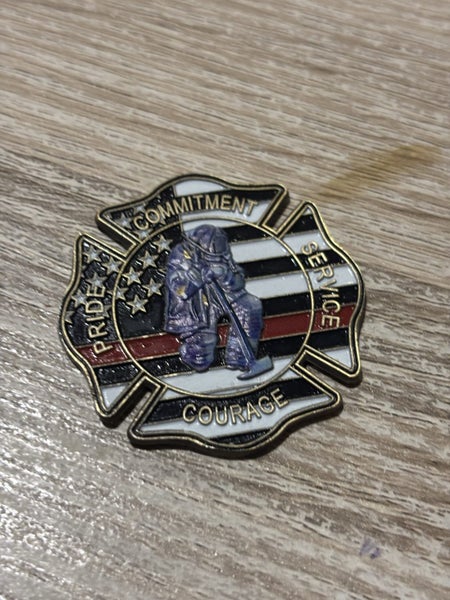 Firefighter’s challenge coin Carousel 1