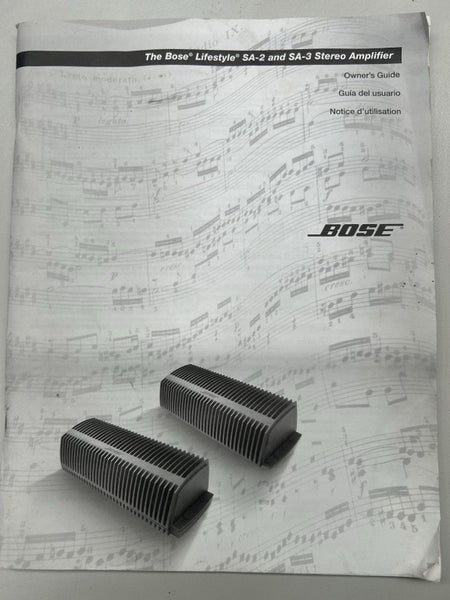 Bose SA 3 amplifier Carousel 4