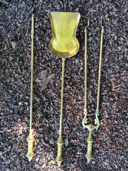 Tools to poke a fire with - who doesn't want to do that? - with Brass fireware! Carousel 2