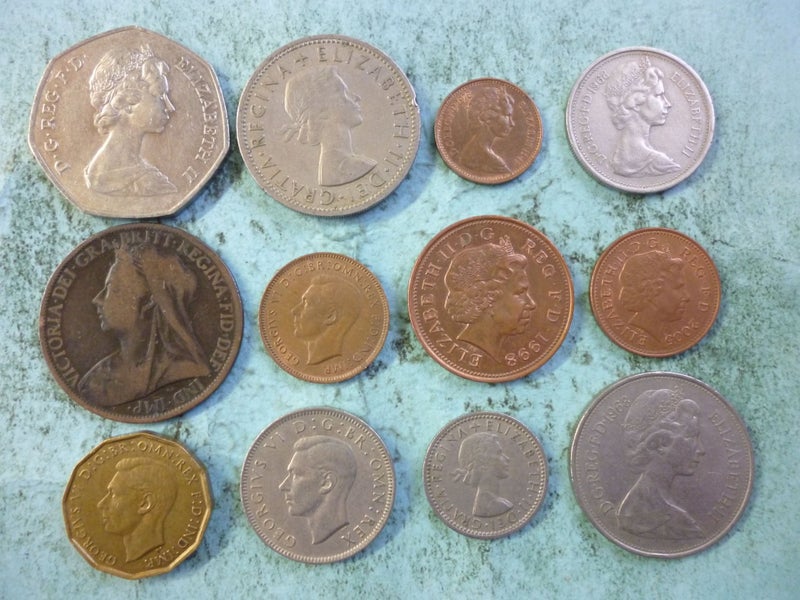 MIXED ENGLAND COINS Carousel 2