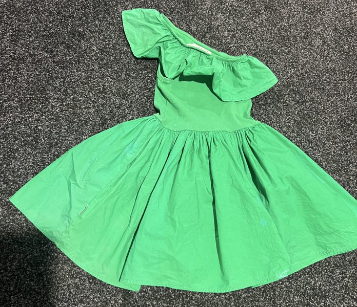 Molo Green One Shoulder Dress Carousel 1