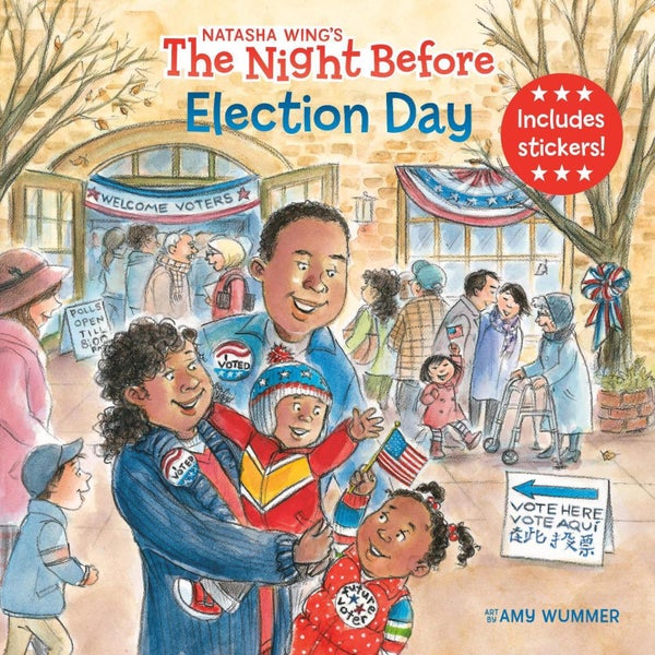 The Night Before Election Day by Natasha Wing - Paperback Carousel 1