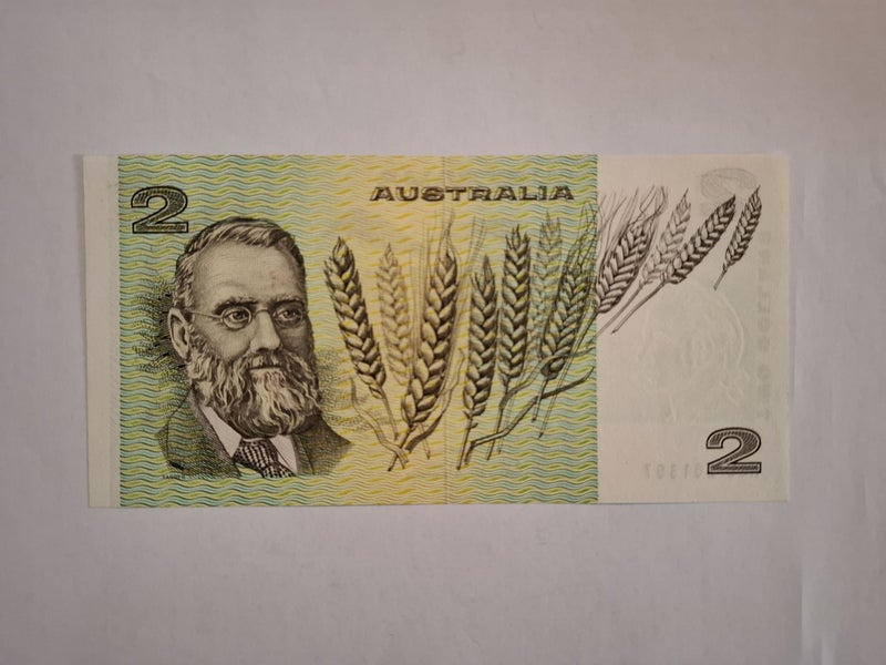 Australia $2 Phillips Wheeler 1974 issue Crisp UNC Carousel 2
