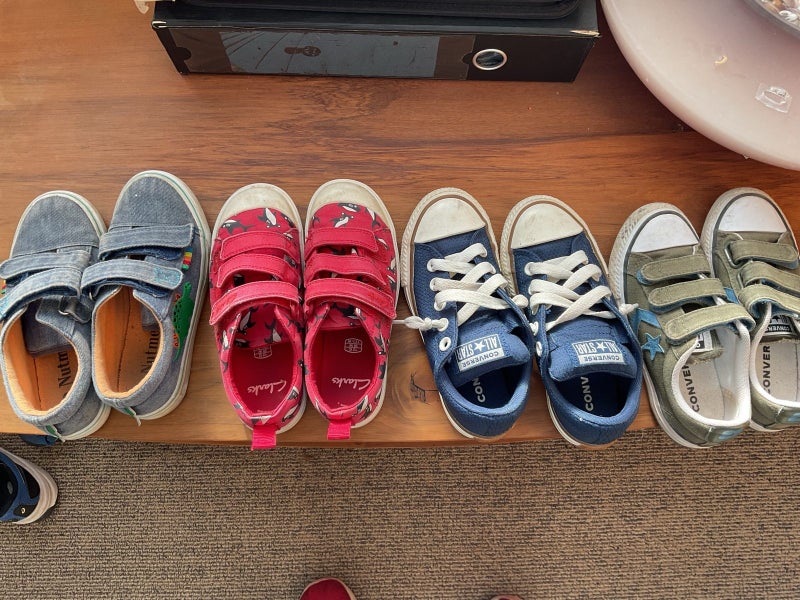 Boys shoes x 4 (US 11 - 12.5) Carousel 1